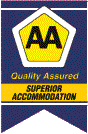 AA Travel grading: Superior Accommodation